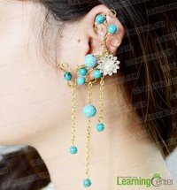Pandahall Intricate Beaded Earring